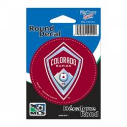 Colorado Rapids - 3x3 Round Vinyl Sticker