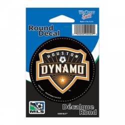 Houston Dynamo - 3x3 Round Vinyl Sticker