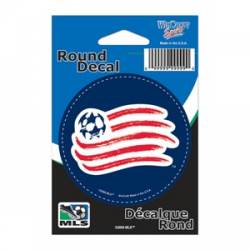 New England Revolution - 3x3 Round Vinyl Sticker