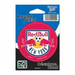 New York Red Bulls - 3x3 Round Vinyl Sticker