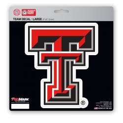 Texas Tech University Red Raiders Logo - 8x8 Vinyl Sticker
