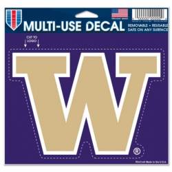University Of Washington Huskies - 4.5x5.75 Die Cut Multi Use Ultra Decal