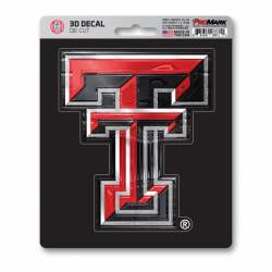 Texas Tech University Red Raiders - Vinyl 3D Sticker