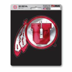 University of Utah Utes - Vinyl 3D Sticker