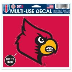 University Of Louisville Cardinals - 4.5x5.75 Die Cut Multi Use Ultra Decal