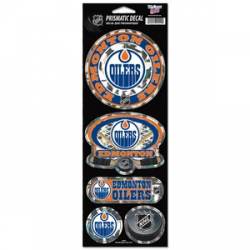 Edmonton Oilers - Prismatic Decal Set