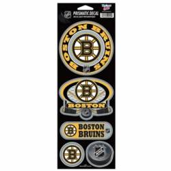 Boston Bruins - Set Of 5 Prismatic Sticker Sheet