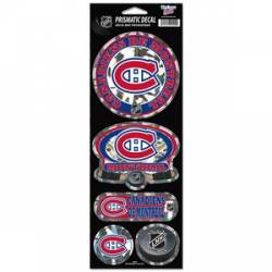 Montreal Canadiens - Prismatic Decal Set