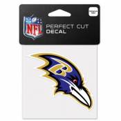 Baltimore Ravens Logo - 4x4 Die Cut Decal