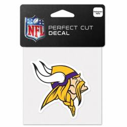 Minnesota Vikings Logo - 4x4 Die Cut Decal