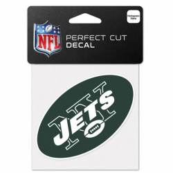 New York Jets 1998-2018 Logo - 4x4 Die Cut Decal