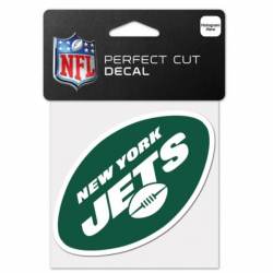 New York Jets 2019-Present Logo - 4x4 Die Cut Decal