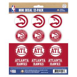 Atlanta Hawks - Set Of 12 Sticker Sheet