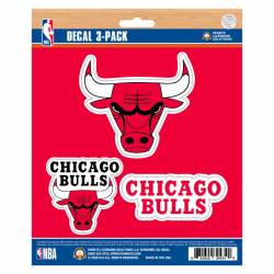 Chicago Bulls - Set Of 3 Sticker Sheet