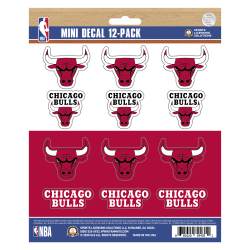 Chicago Bulls - Set Of 12 Sticker Sheet