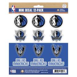 Dallas Mavericks - Set Of 12 Sticker Sheet