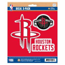 Houston Rockets - Set Of 3 Sticker Sheet