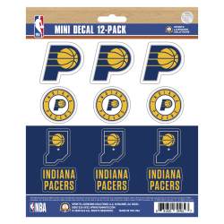 Indiana Pacers - Set Of 12 Sticker Sheet