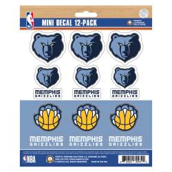 Memphis Grizzlies - Set Of 12 Sticker Sheet
