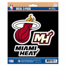 Miami Heat - Set Of 3 Sticker Sheet