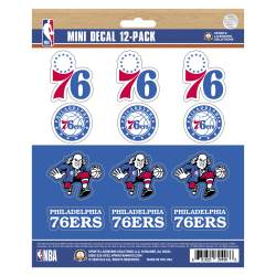 Philadelphia 76ers - Set Of 12 Sticker Sheet