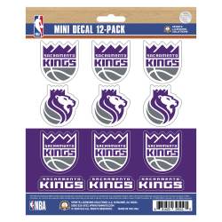 Sacramento Kings - Set Of 12 Sticker Sheet