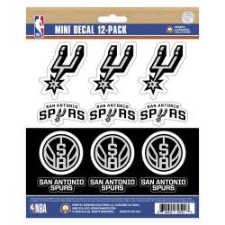 San Antonio Spurs - Set Of 12 Sticker Sheet