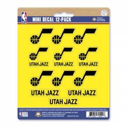 Utah Jazz 2022 Logo - Set Of 12 Sticker Sheet