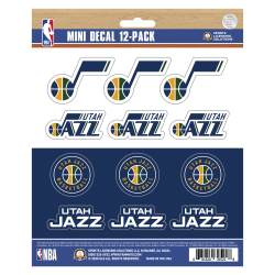 Utah Jazz - Set Of 12 Sticker Sheet