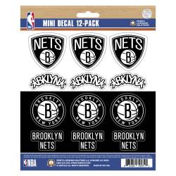 Brooklyn Nets - Set Of 12 Sticker Sheet