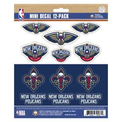 New Orleans Pelicans - Set Of 12 Sticker Sheet
