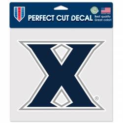 Xavier University Musketeers - 8x8 Full Color Die Cut Decal