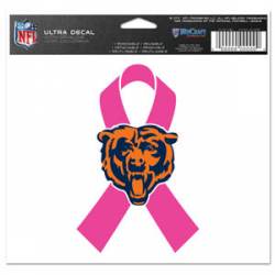 Chicago Bears Breast Cancer Awareness - 5x6 Ultra Decal