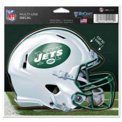 New York Jets Helmet - 4.5x5.75 Die Cut Ultra Decal