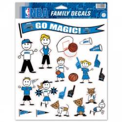Orlando Magic - 8.5x11 Family Sticker Sheet