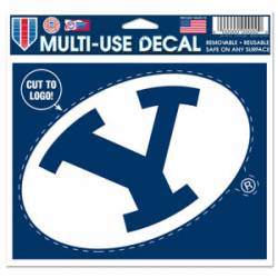 Brigham Young University Cougars BYU - 4.5x5.75 Die Cut Ultra Decal