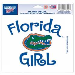 University Of Florida Gators Girl - 3x4 Ultra Decal