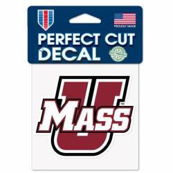 University Of Massachusetts-Amherst Minutemen - 4x4 Die Cut Decal