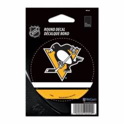 Pittsburgh Penguins - 3x3 Round Vinyl Sticker
