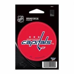 Washington Capitals - 3x3 Round Vinyl Sticker