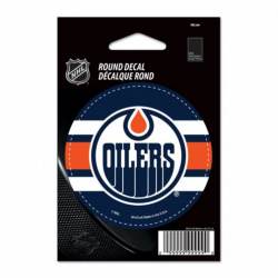Edmonton Oilers - 3x3 Round Vinyl Sticker