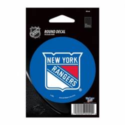 New York Rangers - 3x3 Round Vinyl Sticker