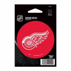 Detroit Red Wings - 3x3 Round Vinyl Sticker