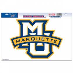 Marquette University Golden Eagles - 11x17 Ultra Decal