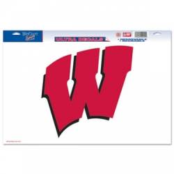 University Of Wisconsin Badgers - 11x17 Ultra Decal