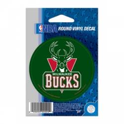 Milwaukee Bucks - 3x3 Round Vinyl Sticker