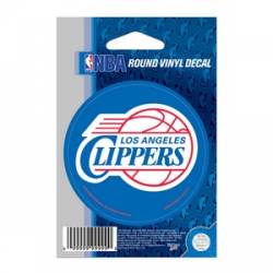 Los Angeles Clippers - 3x3 Round Vinyl Sticker