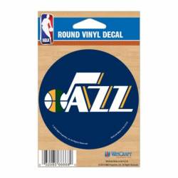 Utah Jazz - 3x3 Round Vinyl Sticker