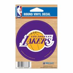 Los Angeles Lakers - 3x3 Round Vinyl Sticker