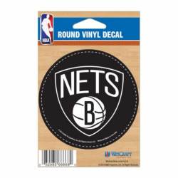 Brooklyn Nets - 3x3 Round Vinyl Sticker